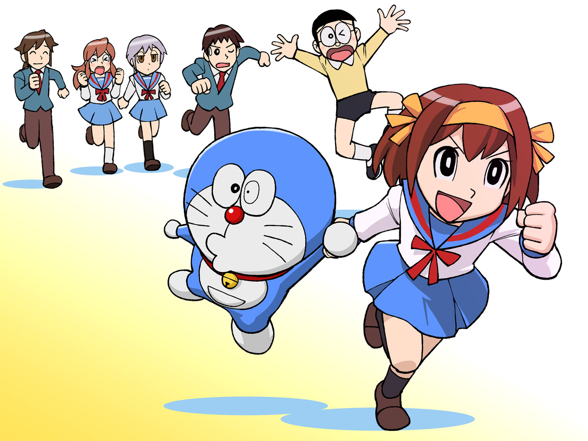 Kumpulan Gambar Kartun  Doraemon  Keren Terbaru 