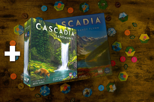 cascadia landmarks expansion 卡斯卡迪亞之旅 地標擴充 桌遊