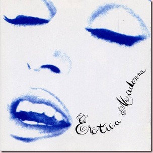Portada del disco Erotica, de Madonna (1992)