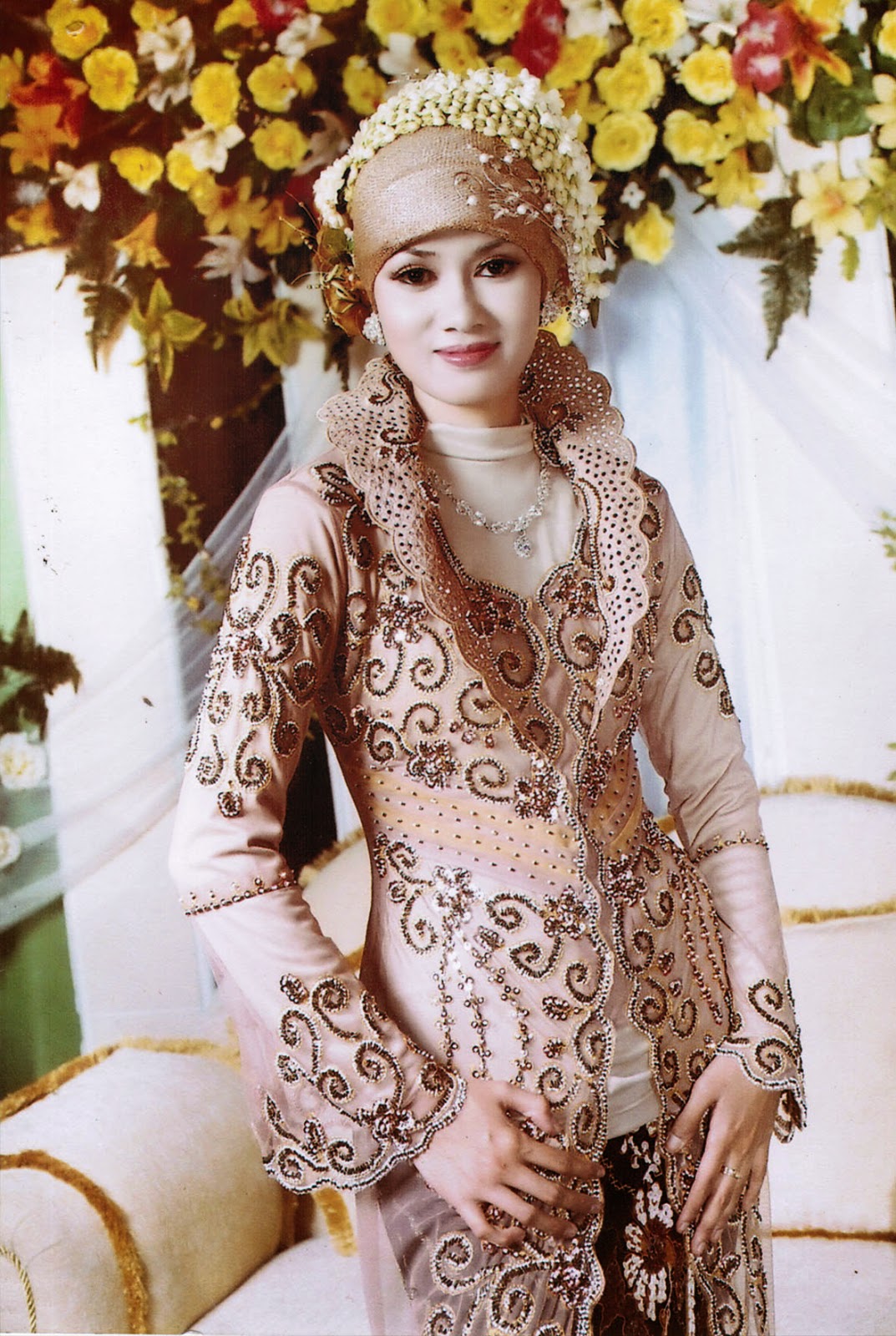 Gaun Pengantin Muslim  Modern  Model  Terbaru