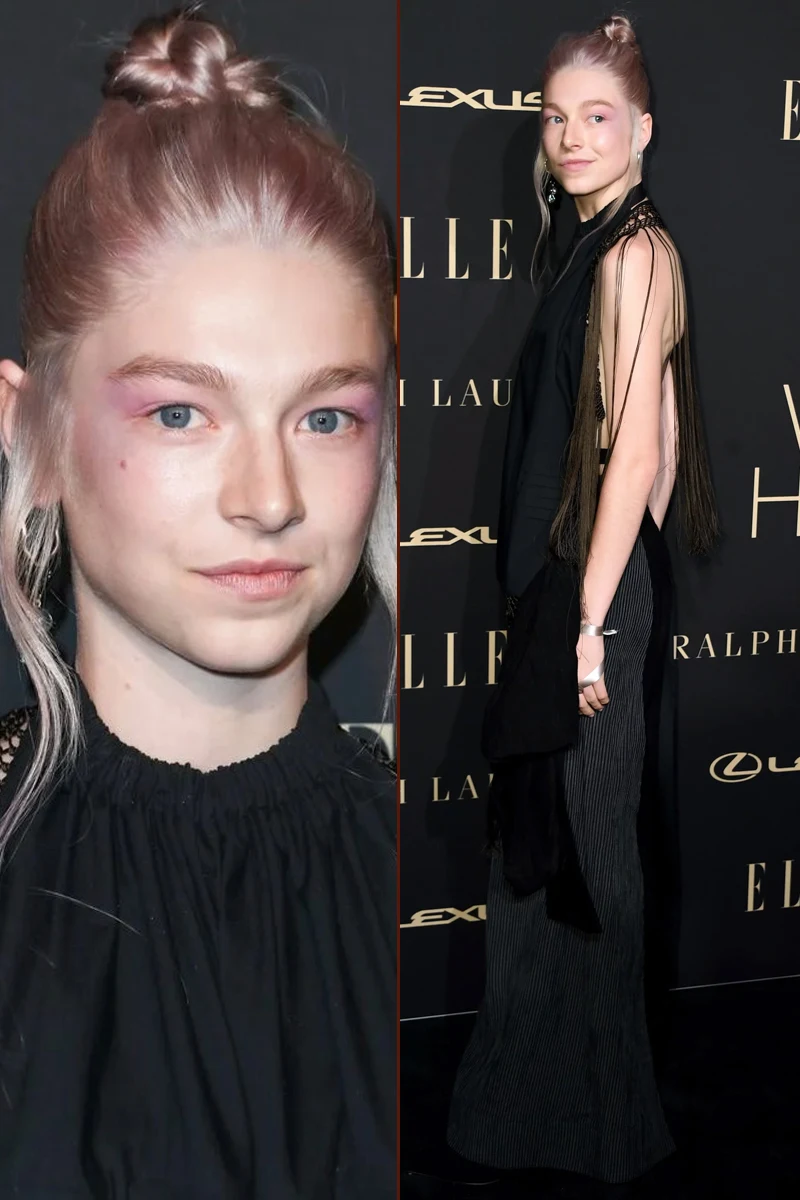 Hunter Schafer at the ELLE's 26th Annual Women In Hollywood Celebration, 2019