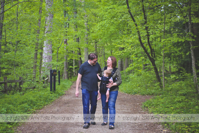 family photo session at Turkey Run State Park