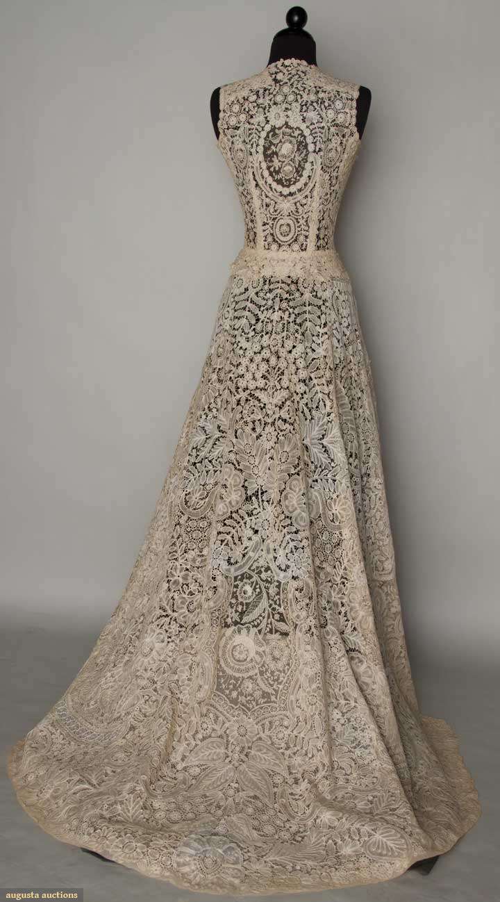 Vintage  Lace Wedding  Dress  WEDDING  DRESS 