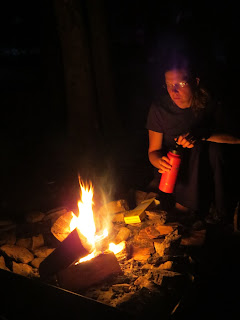 Camping on the Bruce Trail.