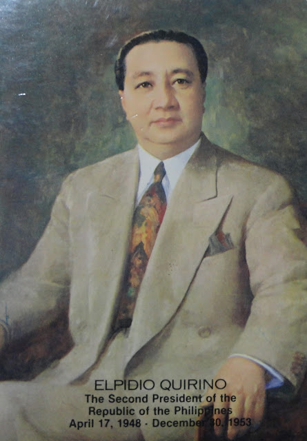 Elpidio Quirino postcard