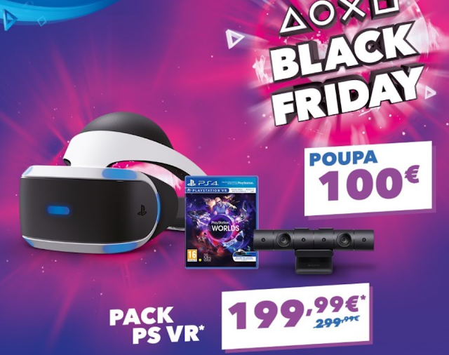 PlayStation® VR disponível por apenas 199,99€ no Black Friday