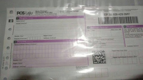 cara pos surat politeknik