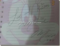 minnie signature
