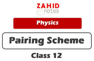 2nd year pairing scheme 2024 physics punjab board