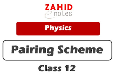 2nd year pairing scheme 2022 physics punjab board