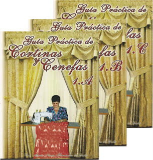 Manuales cortinas Cursos patrones paso a paso Revistas 