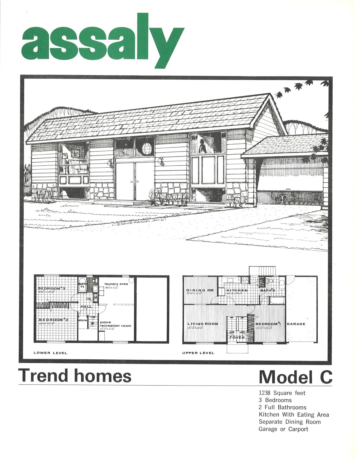 Mid Century Modern And 1970s Era Ottawa Anatomy Of A Plan The High