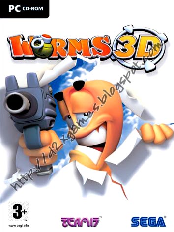 Free Download Games - Worms 3D