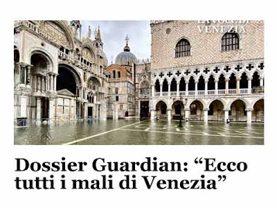 Piazza San Marco sott'acqua su ''La Voce di Venezia''