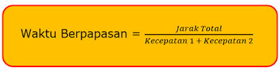  banyak permasalahan yang berkaitan dengan jarak Rumus Waktu Berpapasan dan Susul Menyusul plus Contoh Soal