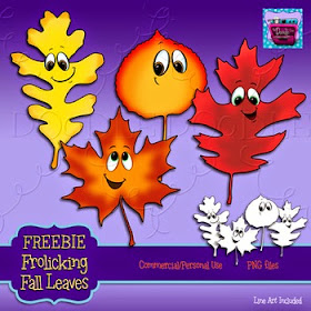  Free Frolicking Fall Leaves