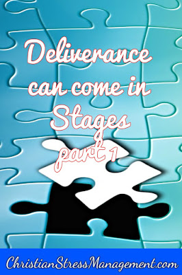 Christian spiritual warfare blog post Deliverance can come in stages part 1