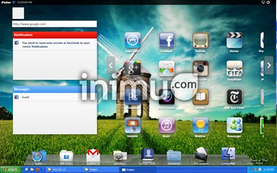 iPadian - iPad emulator - start