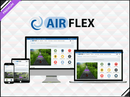 Air Flex - Magazine & News Blogger Template - Blogger Template 2024