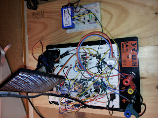 Prototype tracker solaire arduino bluetooth