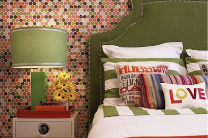 Desain Kamar Tidur Funky dan Retro