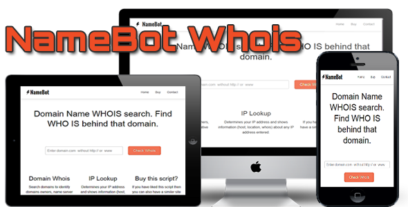 Script PHP NameBot Whois Script v2.2 Nulled