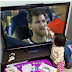  Aww! Little girl tries to wipe Lionel Messi's tears after they lost Copa America finals