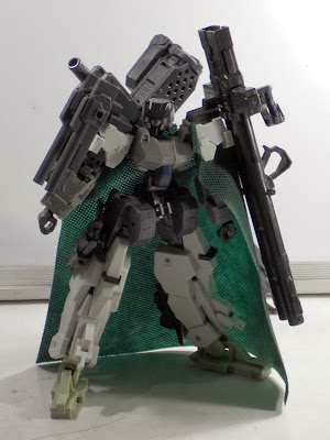 Kotobukiya Frame Arms Architect Frame with some add-ons, and the Grave Arms Weapons system