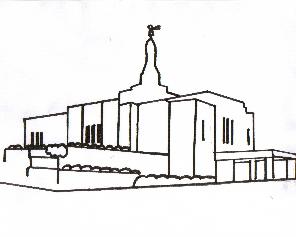  Coloring Pages on Pattern Shmattern  Lds Temple Coloring Page  Winter Quarters Nebraska