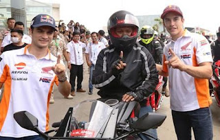 Honda Cari_Aman Marc Marquez Dani Pedrosa