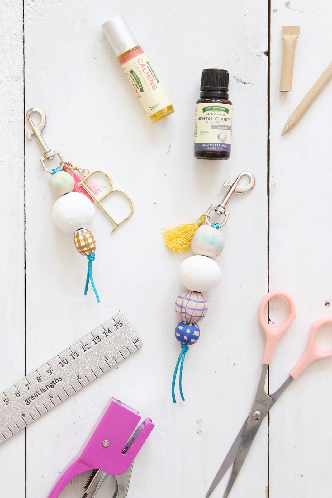 Make a Diffuser Keychain for Essential Oils