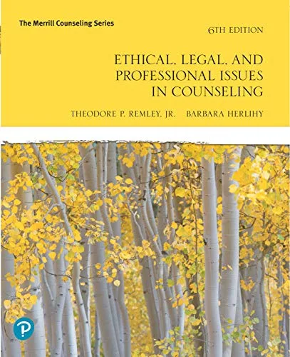 Ethical, Legal, and Professional Issues in Counseling 6th Edition PDF