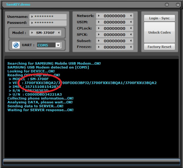 Download SamKey All Samsung Unlock Code Reader With Free User & Pass
