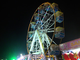 Big Wheel night photo - Leiria May Fair - Portugal