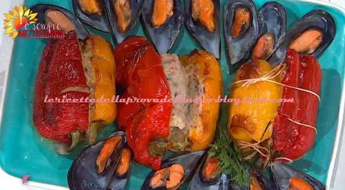 Peperoni ‘mbuttunati di mare ricetta Antonio Paolino