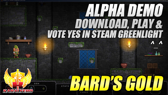 Bard's Gold, Download The Alpha Demo & Play, Vote Yes In STEAM Greenlight