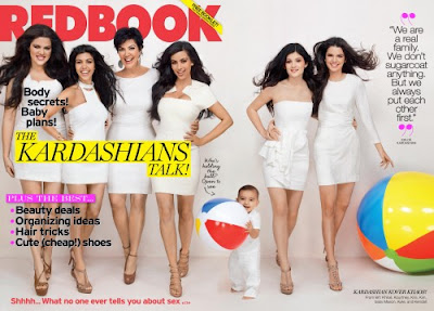 Kardashians Redbook Magazine May 2011 Cover