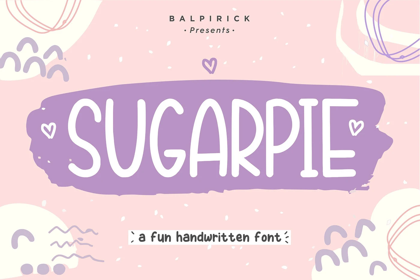 تحميل خط شوجاربى اليدوي اللاتينى الرائع - Sugarpie Font