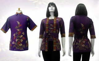 blus batik wanita