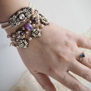 Vintage Style Rhinestone Bracelets