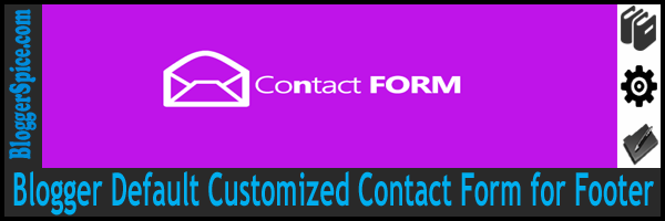 customize the contact form