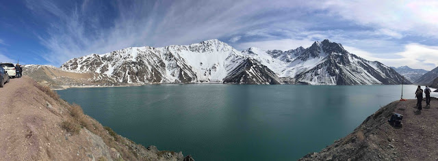 foto panoramica de cajon del maipo