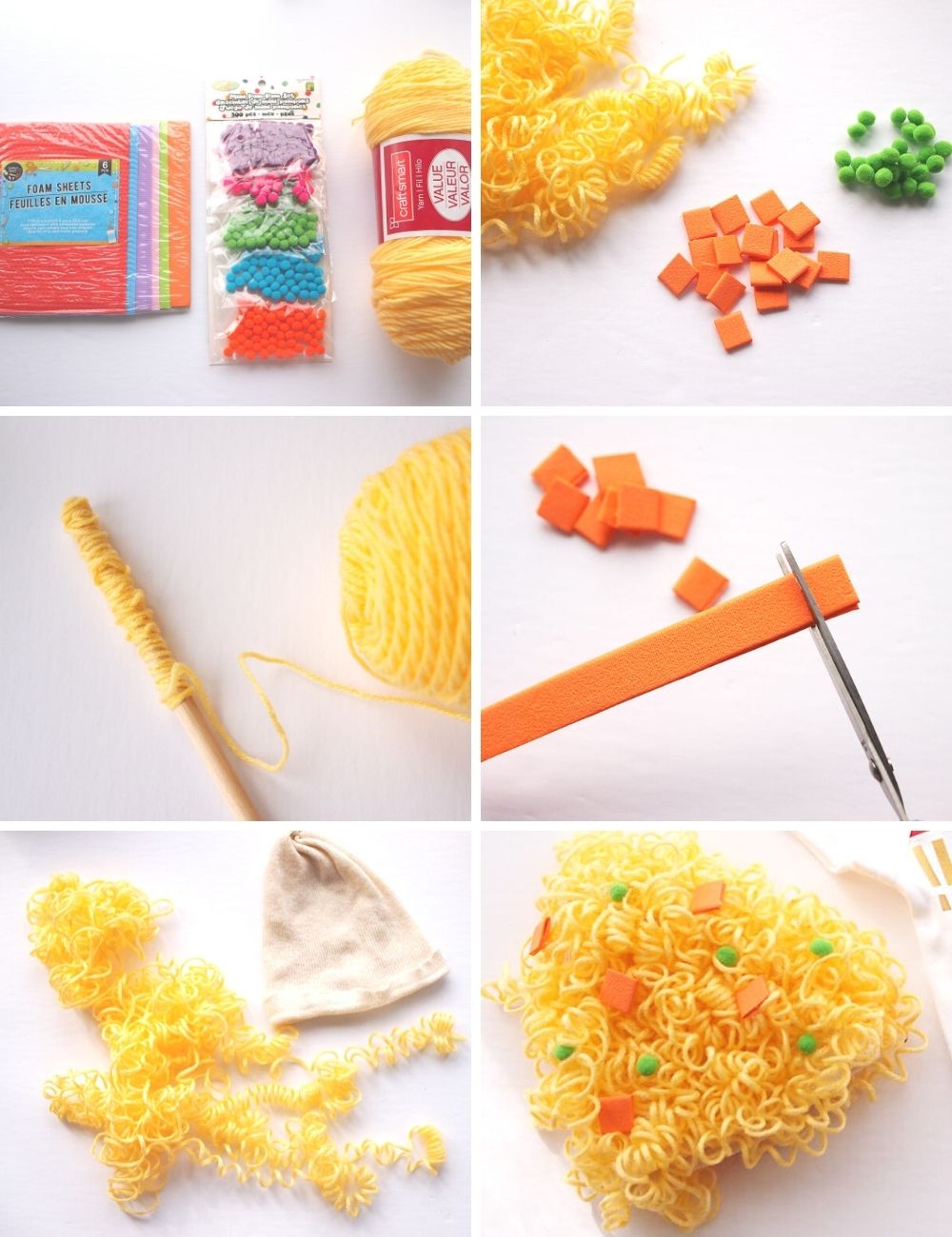 DIY Baby Cup Noodles Halloween Costume