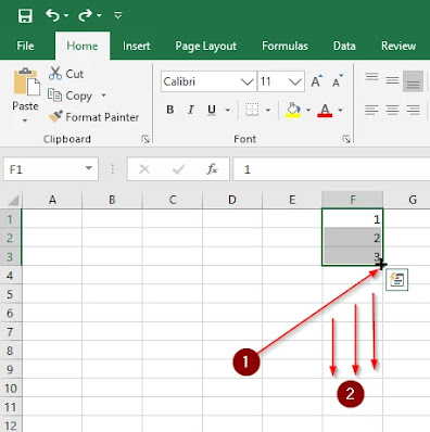 Cara Membuat Nomor Urut Otomatis Pada Excel Tanpa Rumus