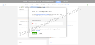 Cara Merubah URL Google+ Menjadi Username