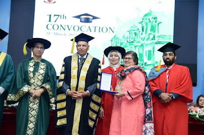 17th Convocation, Lahore Collage for Women University