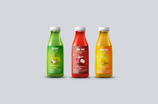 Product Packaging Design Tutorial in Photoshop - Juice Bottle Label