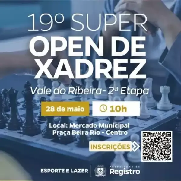 19 Super Open de Xadrez do Vale do Ribeira