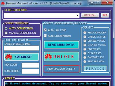 Huawei Modem Unlocker V5.8.1 Latest Version Free Download