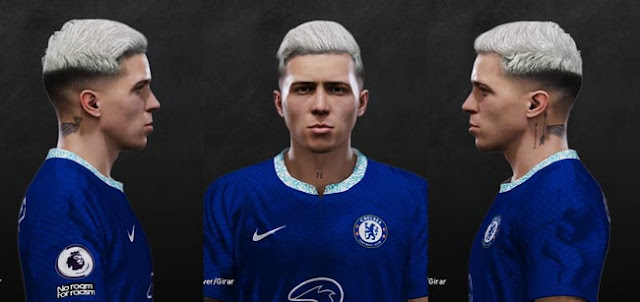 Enzo Fernández Face 2023 For eFootball PES 2021